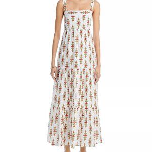 $298 NWT Banjanan Daniella Printed Maxi Dress size XS Summer